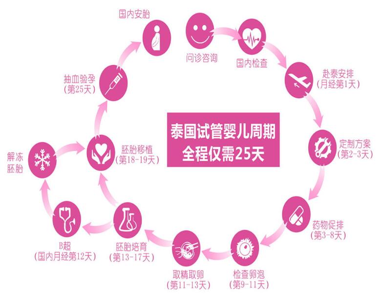 泰國試管嬰兒流程（泰國試管嬰兒詳細流程介紹）